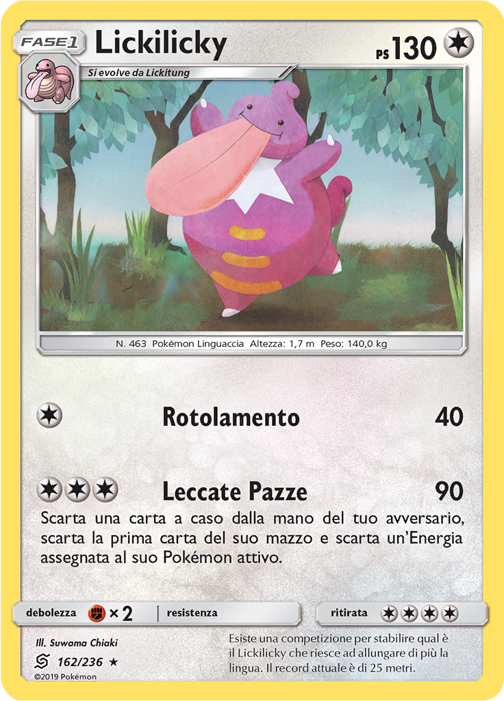 Lickilicky (Reverse Holo)