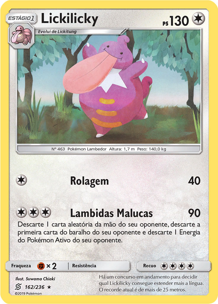 Lickilicky (Reverse Holo)