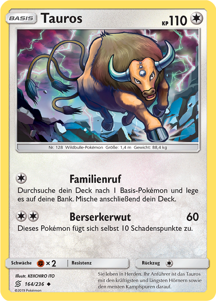 Tauros (Reverse Holo)