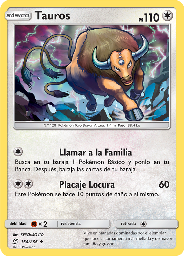 Tauros (Reverse Holo)