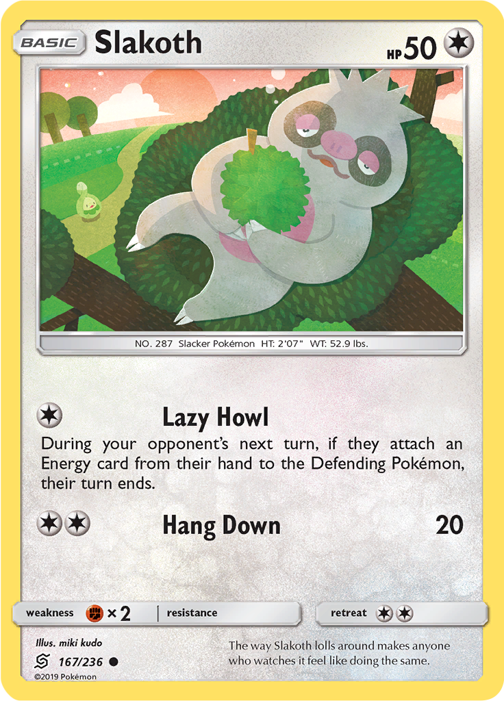 Slakoth (Reverse Holo)
