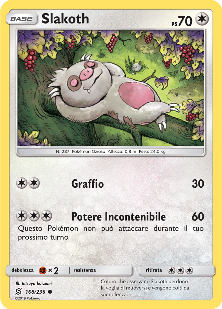Slakoth (Reverse Holo)