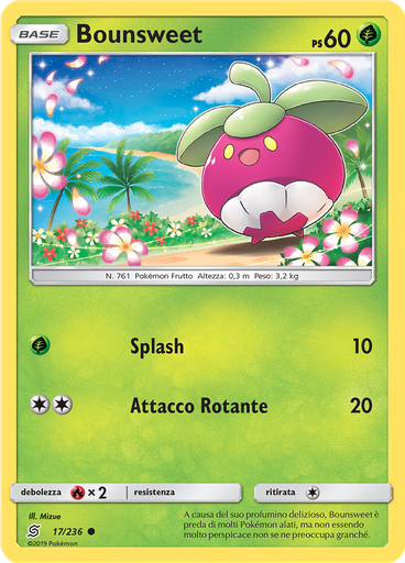 Bounsweet (Reverse Holo)