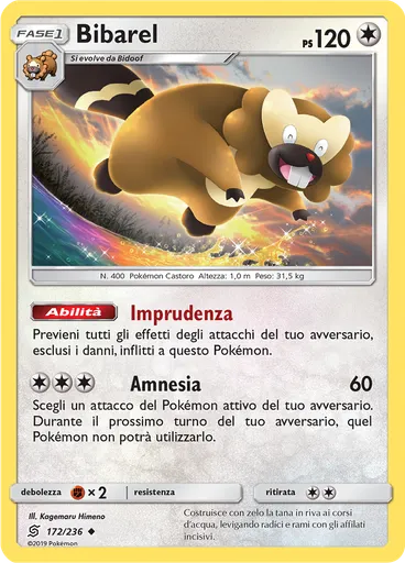 Bibarel (Reverse Holo)