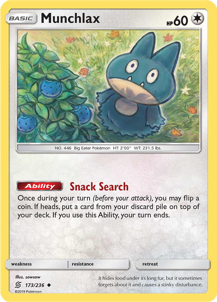 Munchlax (Reverse Holo)