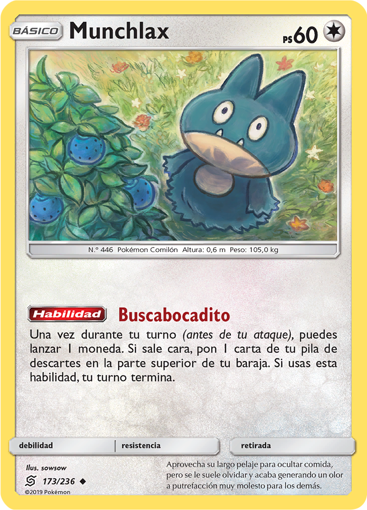 Munchlax (Reverse Holo)