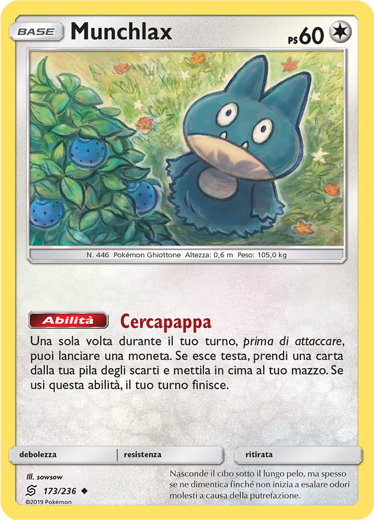 Munchlax (Reverse Holo)