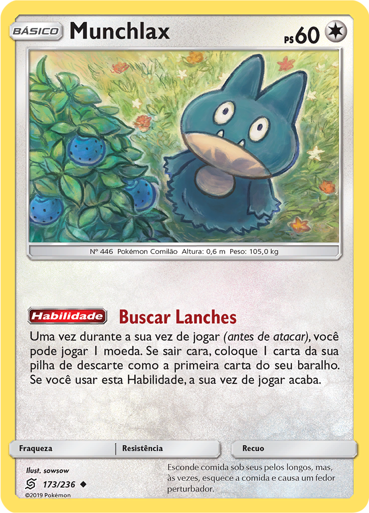 Munchlax (Reverse Holo)