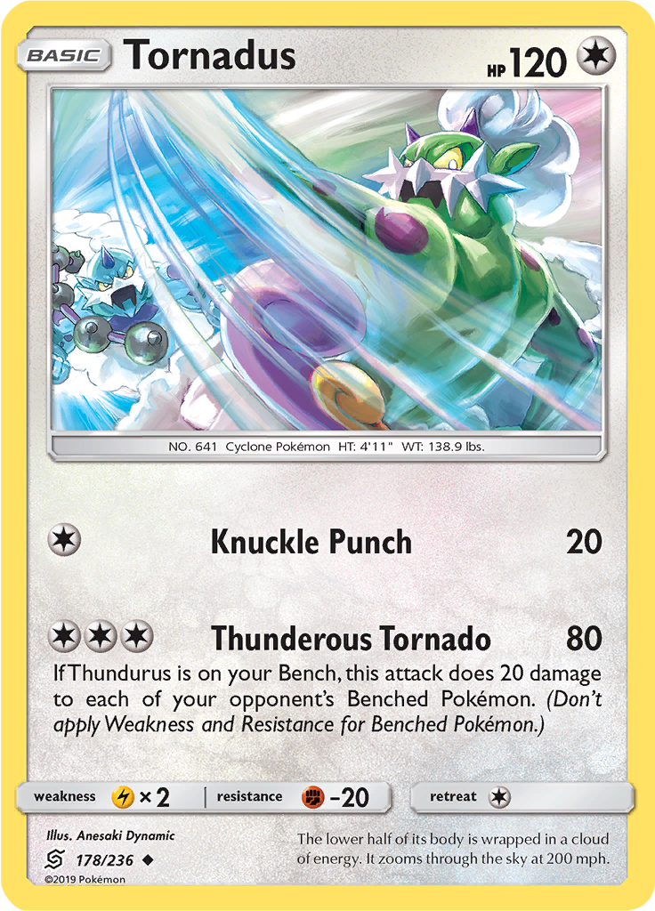 Tornadus (Reverse Holo)