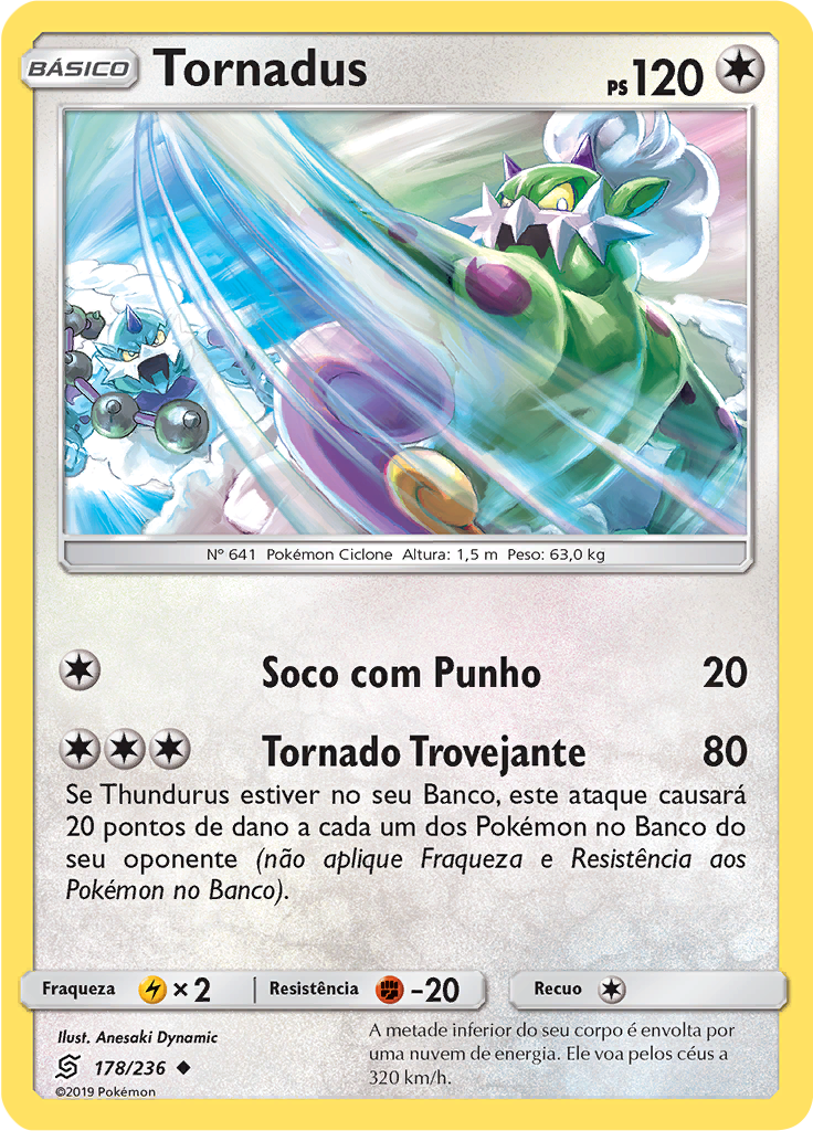 Tornadus (Reverse Holo)