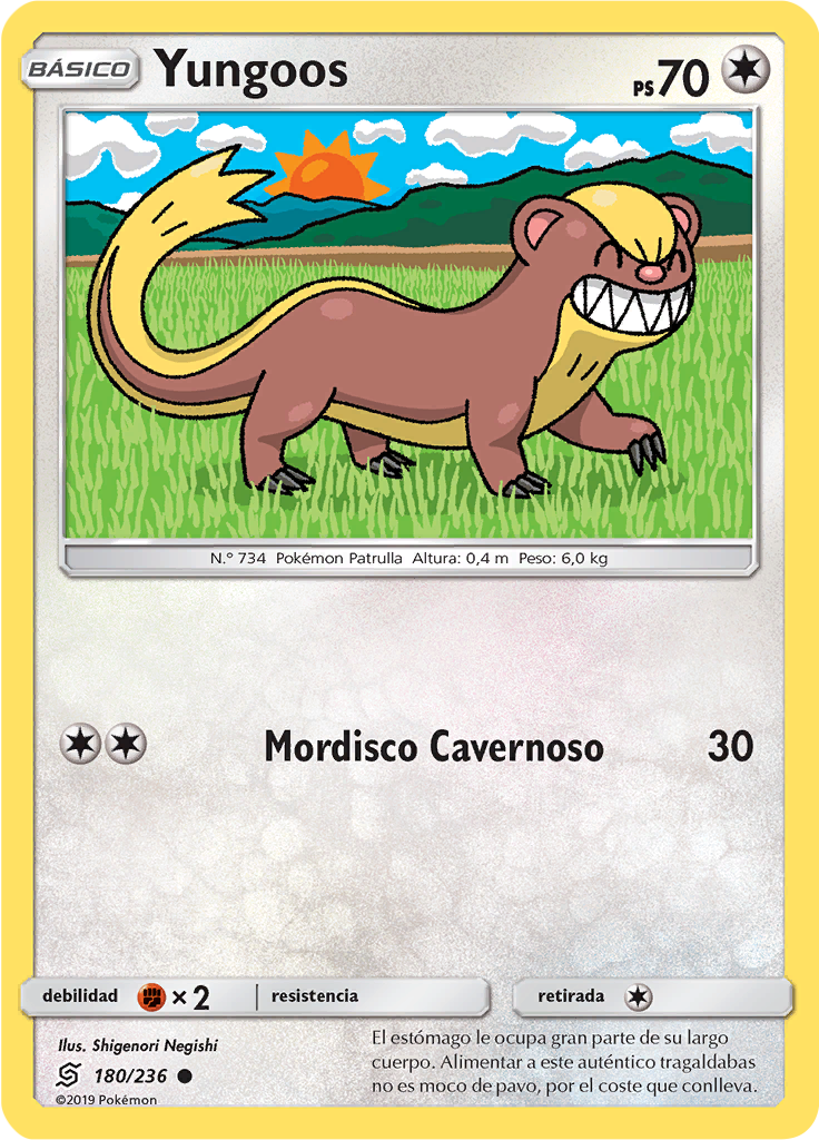 Yungoos (Reverse Holo)