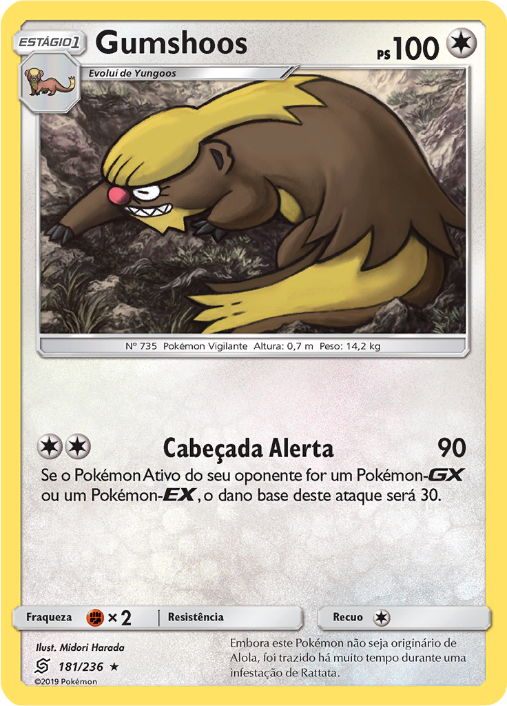 Gumshoos (Reverse Holo)