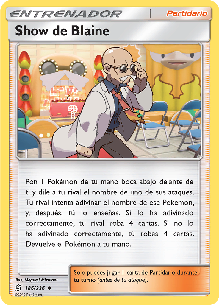 Show de Blaine (Reverse Holo)