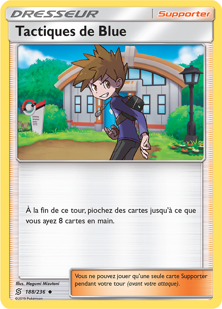 Tactiques de Blue (Reverse Holo)