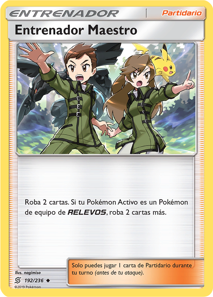 Entrenador Maestro (Reverse Holo)
