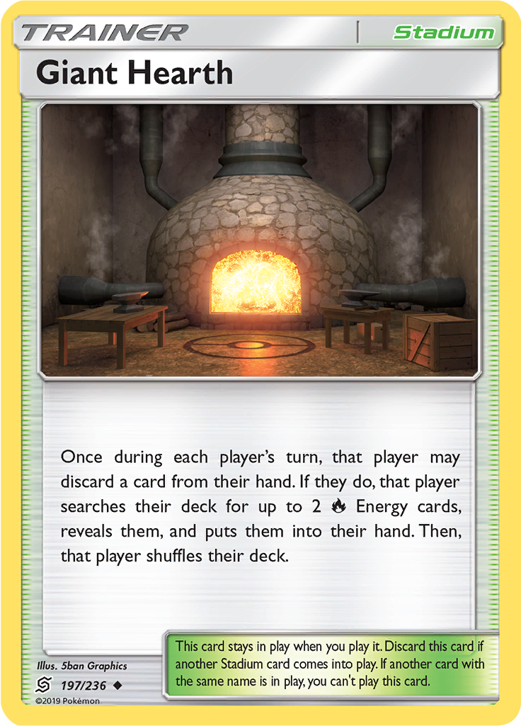 Giant Hearth (Reverse Holo)