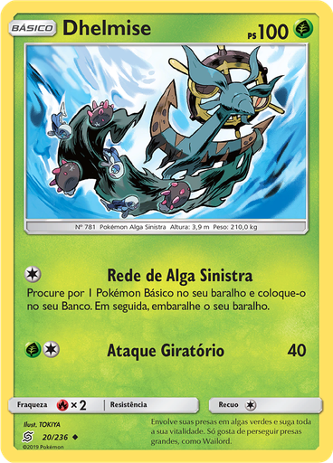 Dhelmise (Reverse Holo)