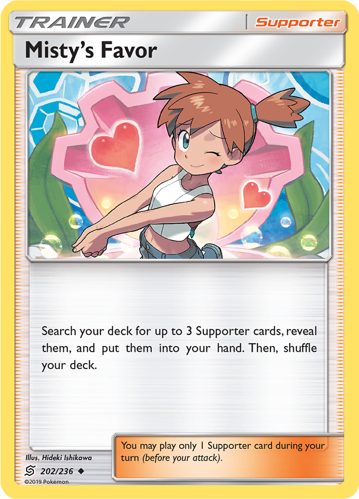 Misty’s Favor (Reverse Holo)