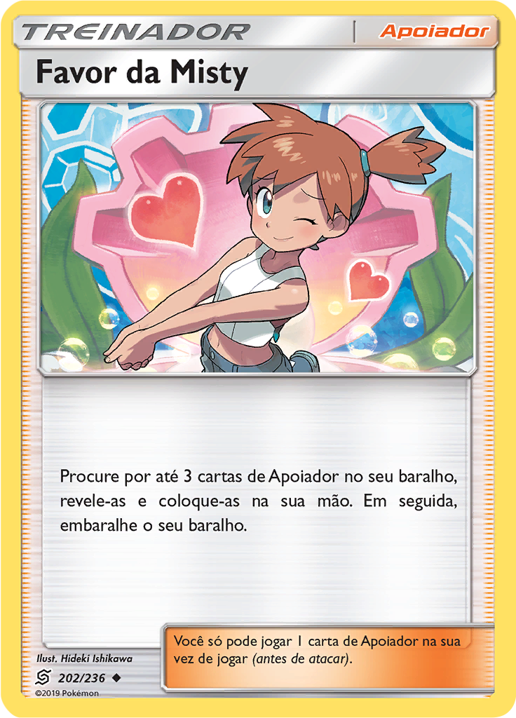 Favor da Misty (Reverse Holo)