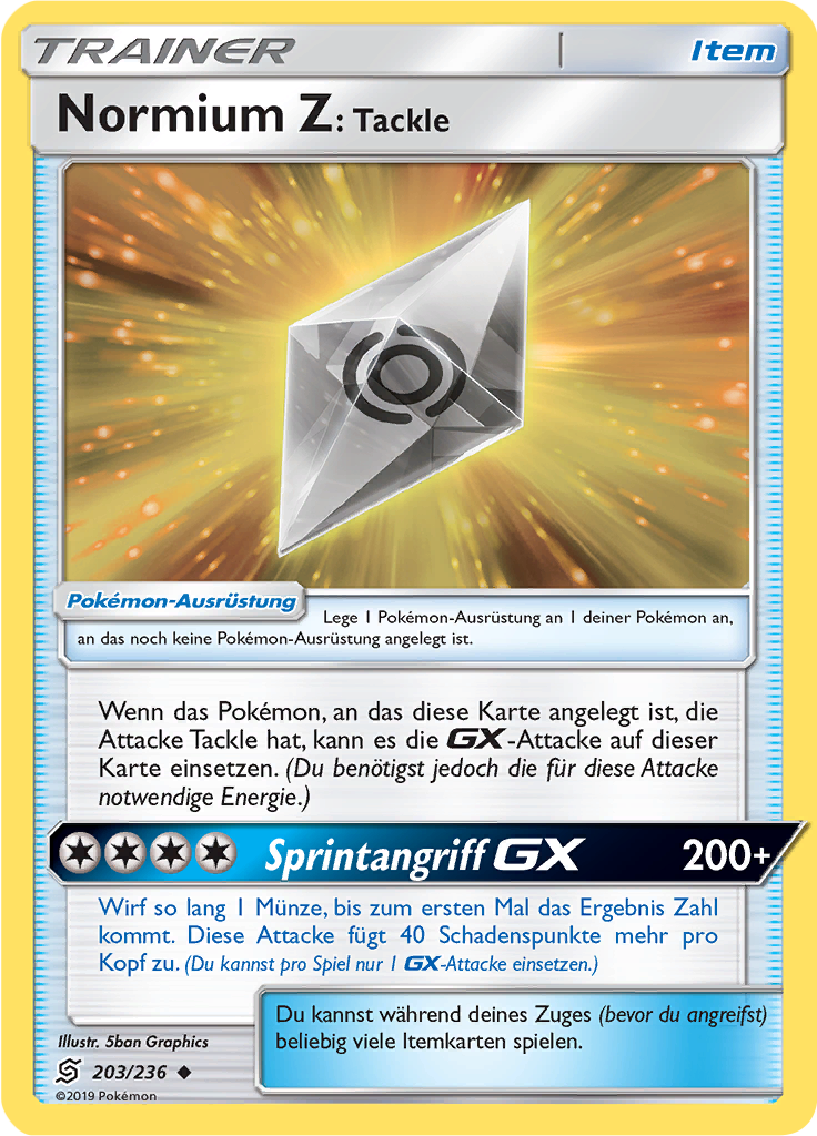 Normium Z: Tackle (Reverse Holo)