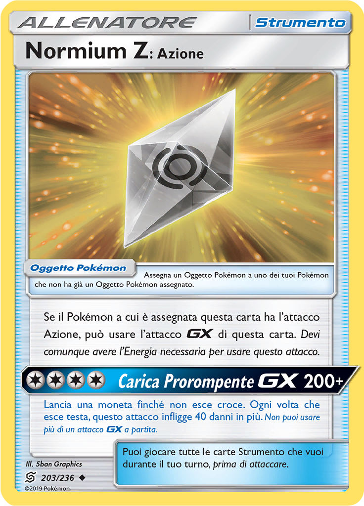 Normium Z: Azione (Reverse Holo)