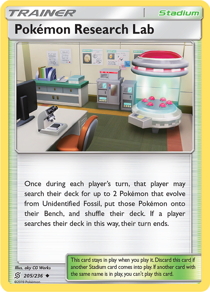 Pokémon Research Lab (Reverse Holo)