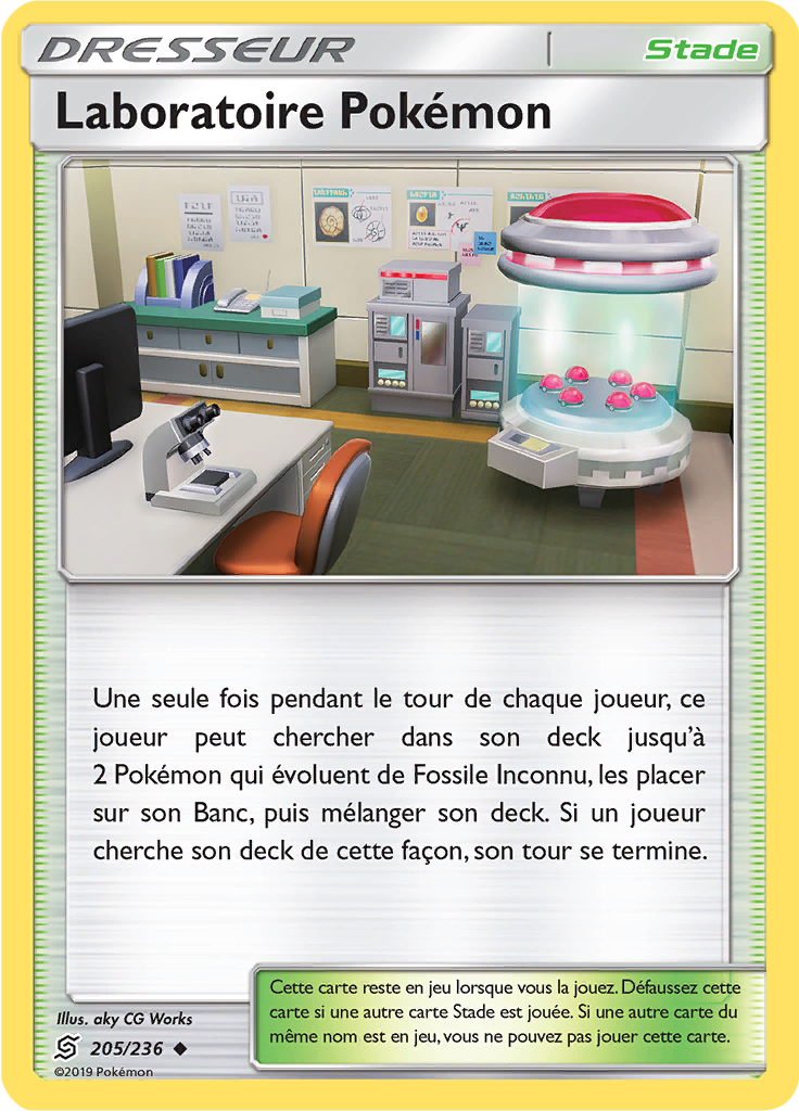 Laboratoire Pokémon (Reverse Holo)