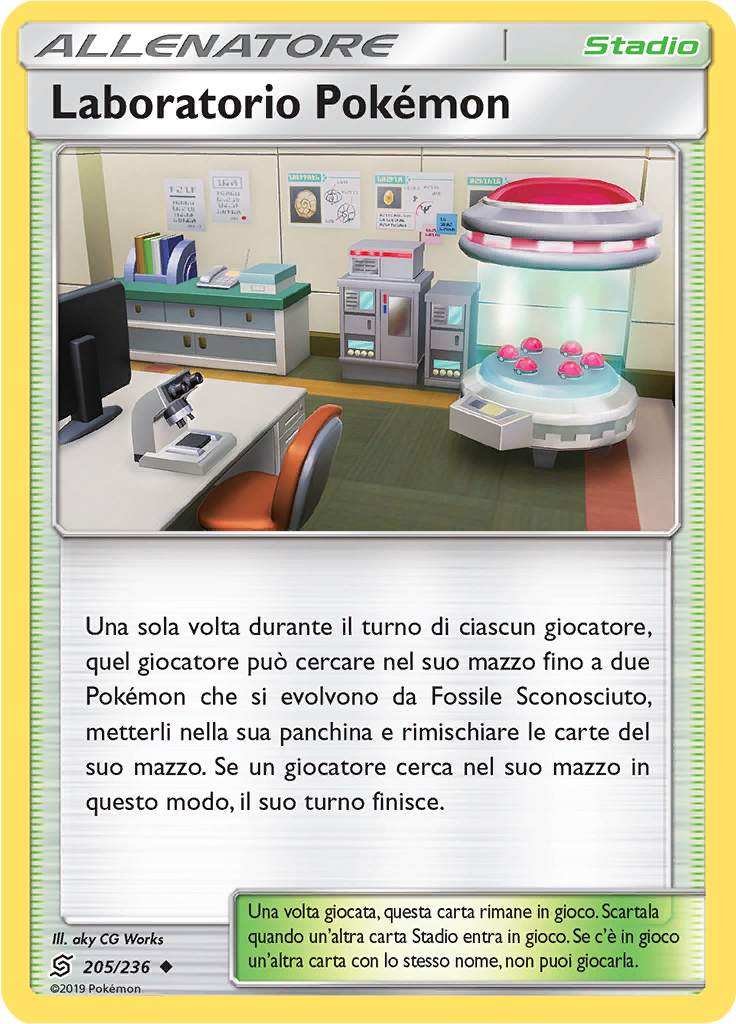 Laboratorio Pokémon (Reverse Holo)