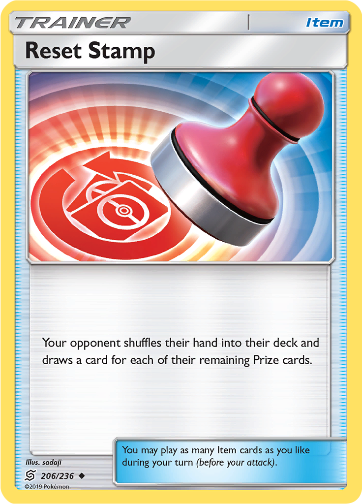 Reset Stamp (Reverse Holo)