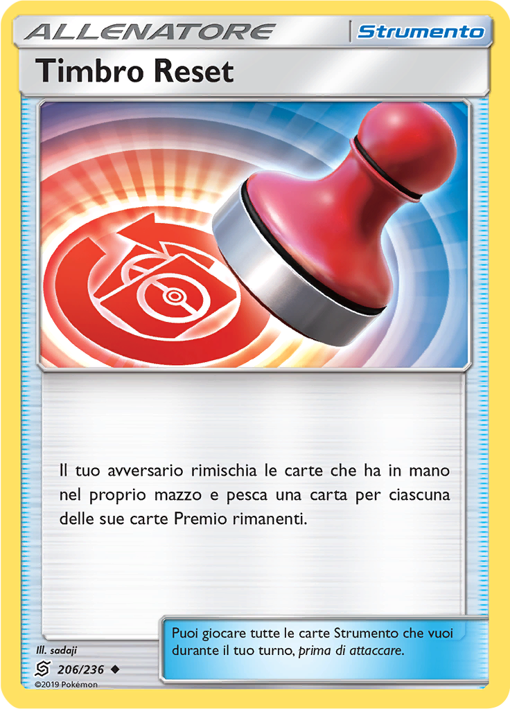 Timbro Reset (Reverse Holo)