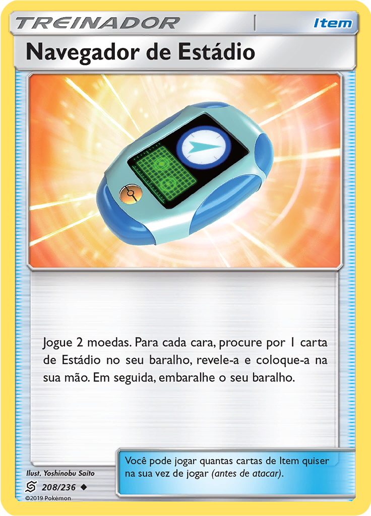 Navegador de Estádio (Reverse Holo)