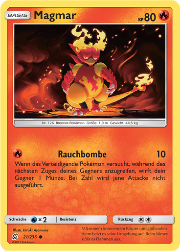 Magmar (Reverse Holo)