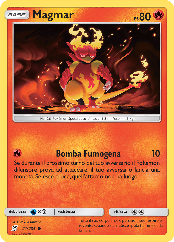 Magmar (Reverse Holo)