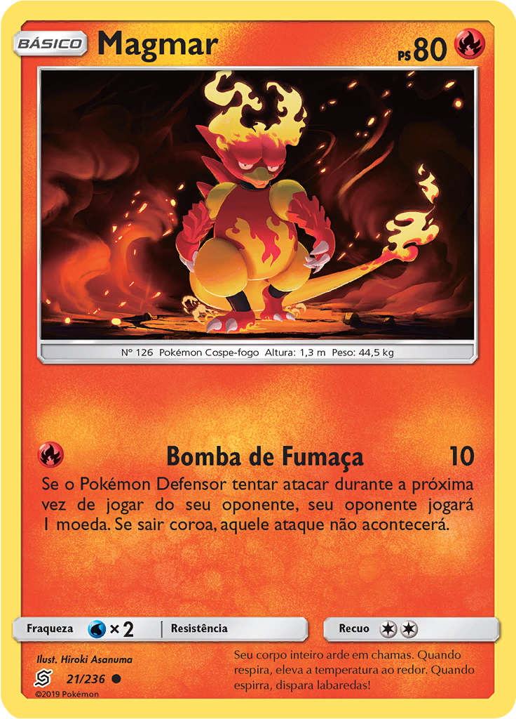 Magmar (Reverse Holo)