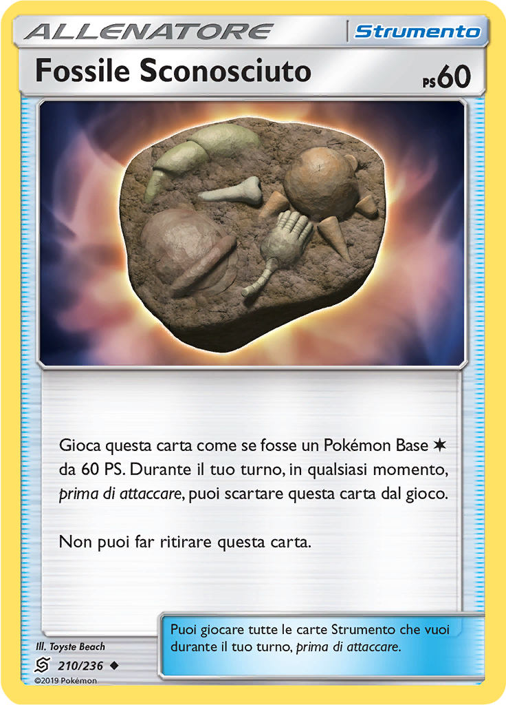 Fossile Sconosciuto