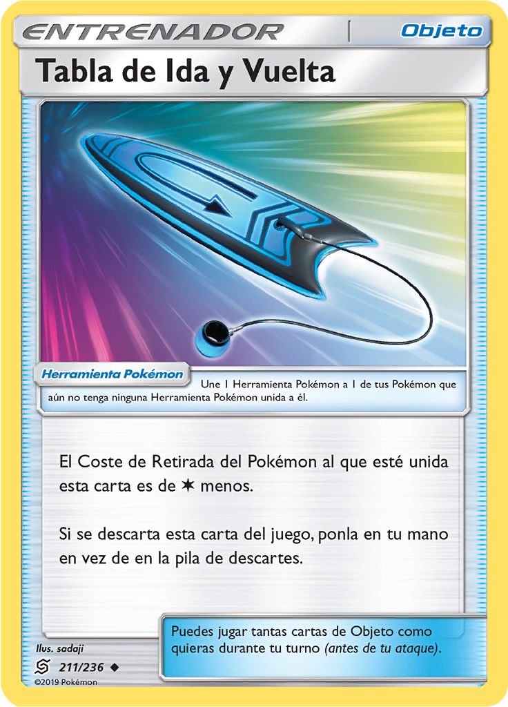 Tabla de Ida y Vuelta (Reverse Holo)