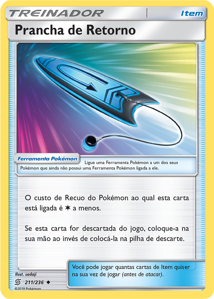 Prancha de Retorno (Reverse Holo)