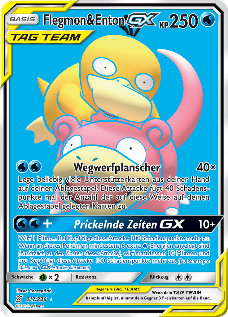 Flegmon & Enton GX