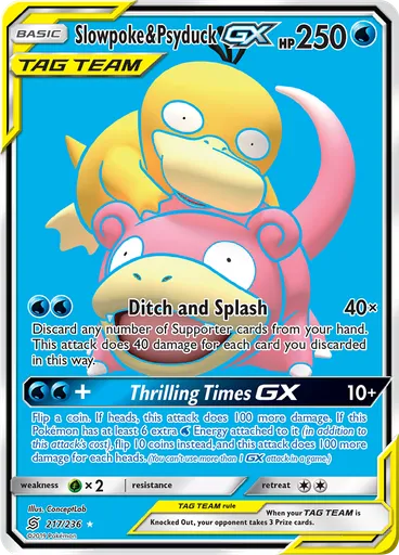 Slowpoke & Psyduck GX