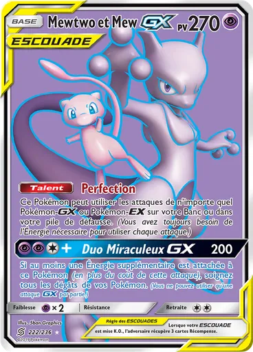 Mewtwo et Mew GX — Harmonie des Esprits