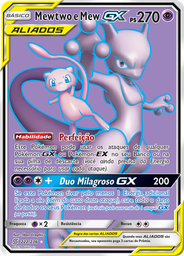 Mewtwo e Mew GX
