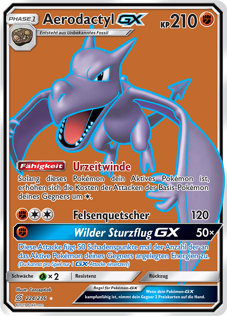 Aerodactyl GX