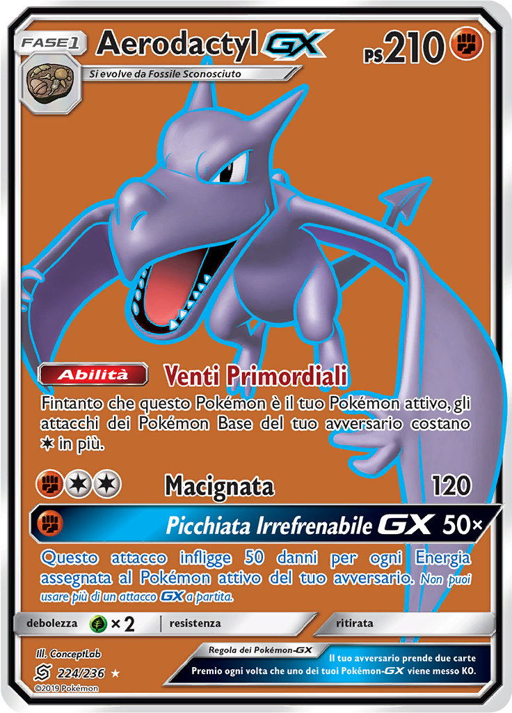 Aerodactyl GX