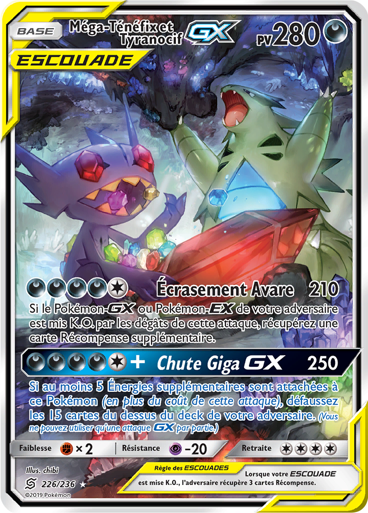 Méga-Ténéfix et Tyranocif GX