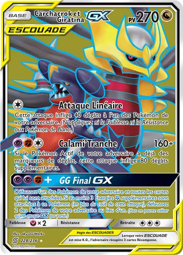 Carchacrok et Giratina GX — Harmonie des Esprits