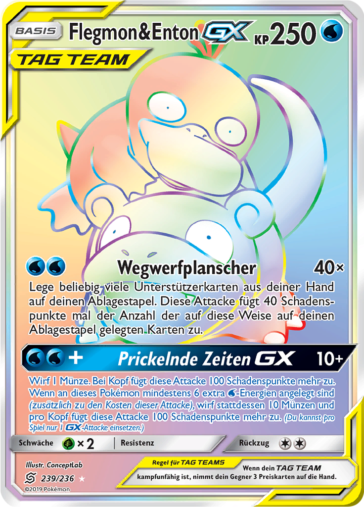 Flegmon & Enton GX