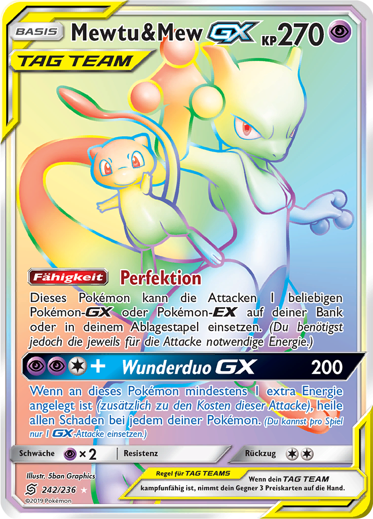 Mewtu & Mew GX