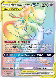 Mewtwo e Mew GX