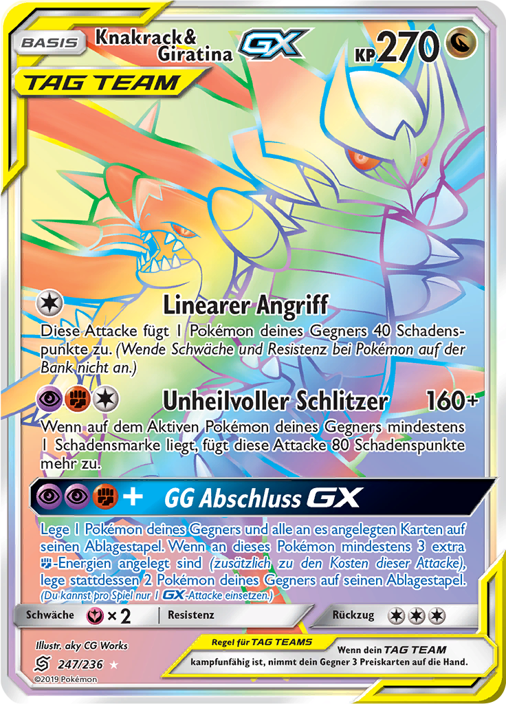 Knakrack & Giratina GX