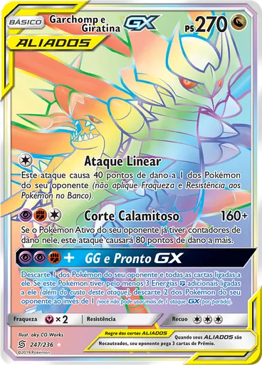 Garchomp e Giratina GX
